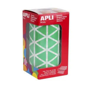 ROLLO GOMETS APLI TRIANGULO VERDE Ø20MM 04870
