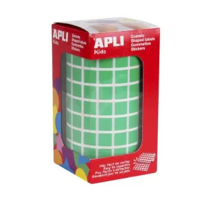 ROLLO GOMETS APLI CUADRADO VERDE Ø10MM 04874