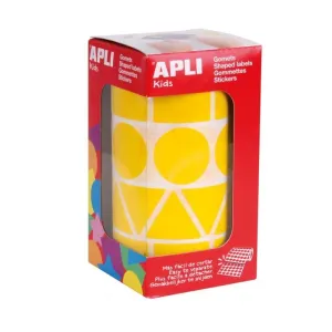 Rollo Gomets Apli Xl Figuras Geometricas Amarillo 11160