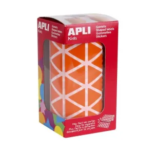 Rollo Gomets Apli Triangulo Naranja Ø 20Mm 11493