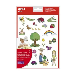 Paquete 264 Stickers Apli Removibles la Primavera 11622