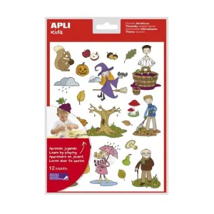 Paquete 288 Stickers Removibles Apli el Otoño 11624