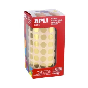 Rollo Gomets Metal Apli Circulo Oro Ø 10,5Mm 11626