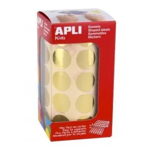 Rollo Gomets Metal Apli Circulo Oro Ø 20Mm 11632