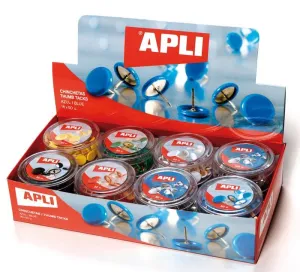 Chinchetas Apli Color Blanco Ø 10 mm 50 Unidades 11727