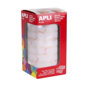 Rollo Gomets Apli Circulo Blanco Ø 10,5Mm 11903