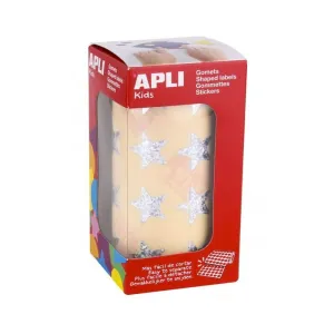 Rollo Gomets Metal Apli Estrella Holograficas Grandes 12046