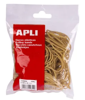 Gomas Elasticas Apli 100Gr Ø60X2Mm 12854