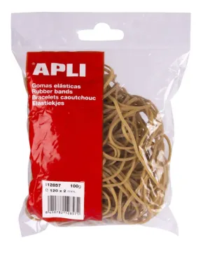 Gomas Elasticas Apli 100Gr Ø120X2Mm 12857