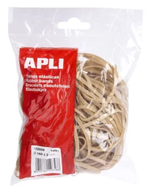 Gomas Elasticas Apli 100Gr Ø160X3Mm 12858