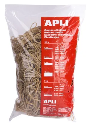 Gomas Elasticas Apli 1Kg Ø80X2Mm 12864