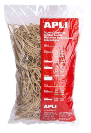 Gomas Elasticas Apli 1Kg Ø160X3Mm 12867