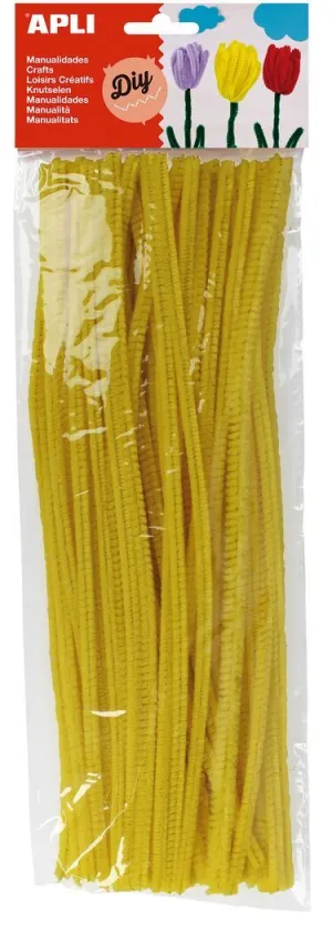 Pack 50 Chenillas Apli Amarillo 13272