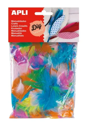 Pack 14Gr Plumas Collage Apli Colores Surtidos 13281