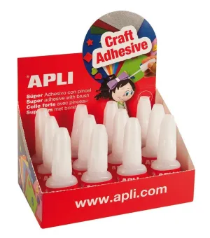 Bote con Pincel Apli de Pegamento Instantaneo 10Gr 13677