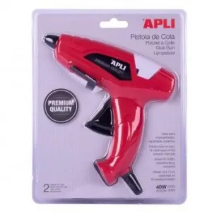 Pistola Silicona Apli 40W Rojo 13942