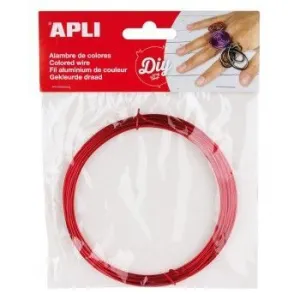 Alambre Apli Rojo 1,5Mmx5M 14097