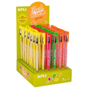 Boligrafo Apli Gel Pen Fresh Fluor 15226