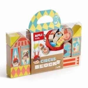 Bloques de Madera Apilables Circo Apli 15268
