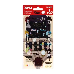 Paquete Stickers Apli Mascaras 16438