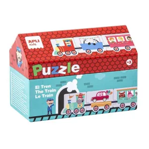 Puzzle Apli 20 Piezas Casita Tren 16485
