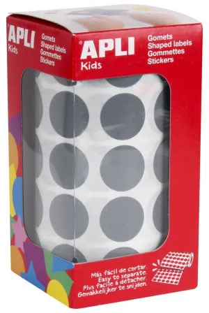 Rollo Gomets Apli Circulo Gris Ø 20Mm 16725