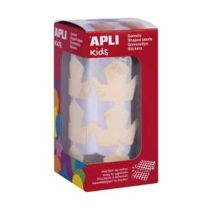 Rollo Gomets Metal Apli Estrella Plateada Xl 17867