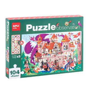 Puzzle Apli 104 Piezas Observation Castillo 17916