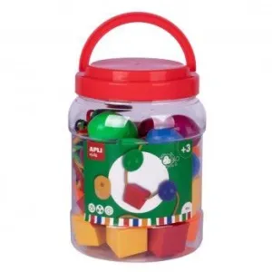 Formas Ensartables 40 Unidades Apli 18215