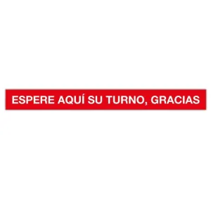 Tira Señalizacion Adhesiva 