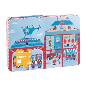 Puzzle Apli 24 Piezas Bomberos 19014