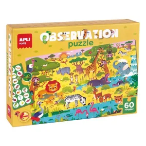 Puzzle Apli 60 Piezas Observation Junior Sabana 19221