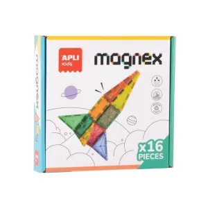 Juego de Construcción Magnético Magnex 16 Piezas Apli 19419