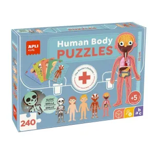 Puzzle Apli 240 Piezas el Cuerpo Humano 19438