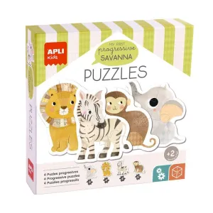 Puzzle Apli 16 Piezas My First Savanna 19440