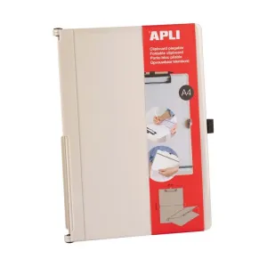 Portapapeles Plastico Clipboard Apli A4 Plegable 19646