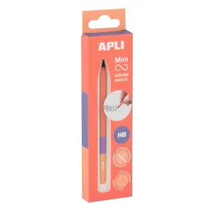 Lapiz Infinito Mini Apli Hb Naranja 19964