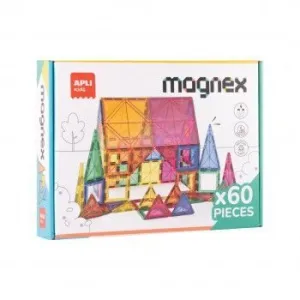 JUEGO DE CONSTRUCCIÓN MAGNÉTICO MAGNEX 60 PIEZAS 20137