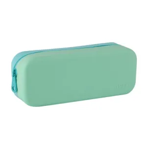 Portatodo Silicona Apli 1 Compartimento Azul y Verde 20648