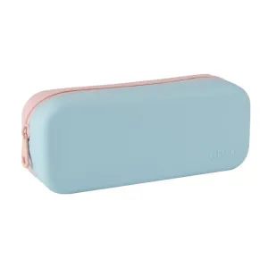 Portatodo Silicona Apli 1 Compartimento Azul y Rosa 20649