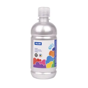 Tempera Milan 500Ml Plata Metalizado 03691