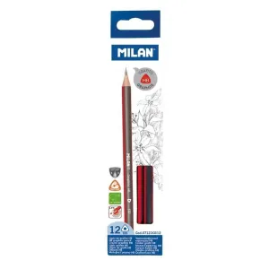 Pack 12 Lapices Grafito Milan Hb 071230312