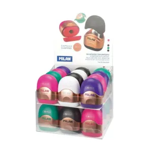 Afilador con Deposito Milan Capsule Copper 20165224Cp