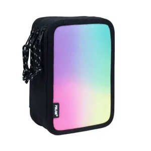 Plumier Milan Sunset 3 Compartimentos Negro 081364Snk1