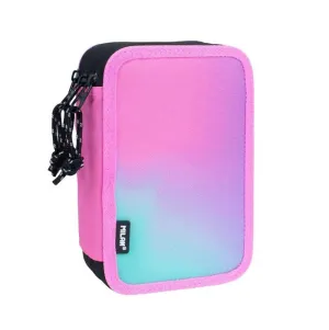 Plumier Milan Sunset 3 Compartimentos Rosa 081364Sn1P