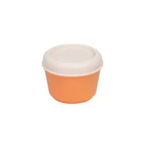 Tupper Milan Redondo 250Ml The Fun Naranja Beige 085112Rnb