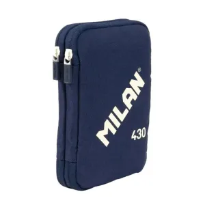 Plumier Milan 430 2 Compartimentos Azul 081276Sncb