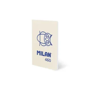 Libreta Milan 460 Grapada Tapa Blanda A5 24 Hojas 1 Raya 95Grs Beige 57252G24Bg460