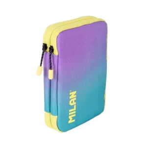 Plumier Milan Sunset 2 Compartimentos Turquesa 081276Sn26Gr