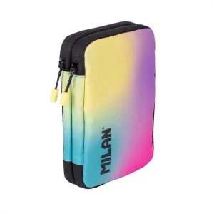 Plumier Milan Sunset 2 Compartimentos Negro 081276Sn26K